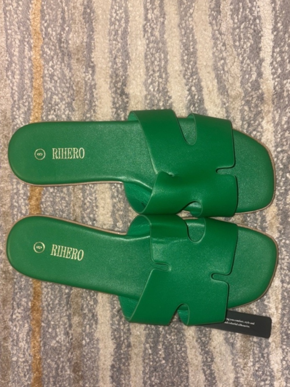 Green Slide Sandals — Women’s Casual Comfort
